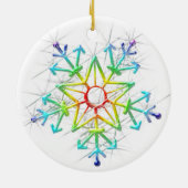 Regenbogen Frost 1 Ornament (Hinten)