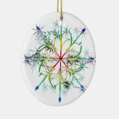Regenbogen Frost 2 Ornament (Rechts)