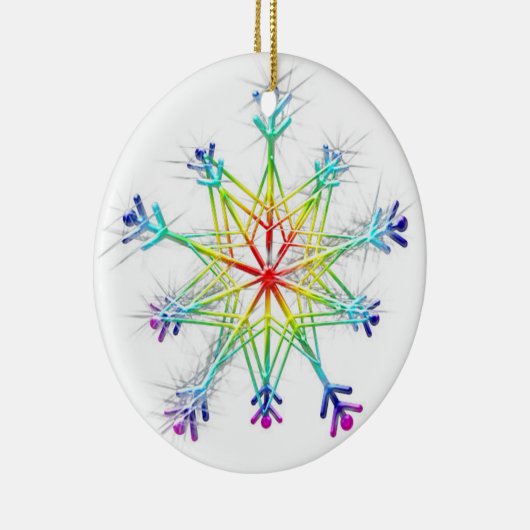 Regenbogen Frost 3 Ornament (Rechts)