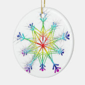 Regenbogen Frost 3 Ornament (Links)