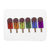 Regenbogen-Frozen-Pop-Parade Magnet (Horizontal)