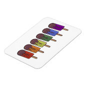 Regenbogen-Frozen-Pop-Parade Magnet (Linke Seite)