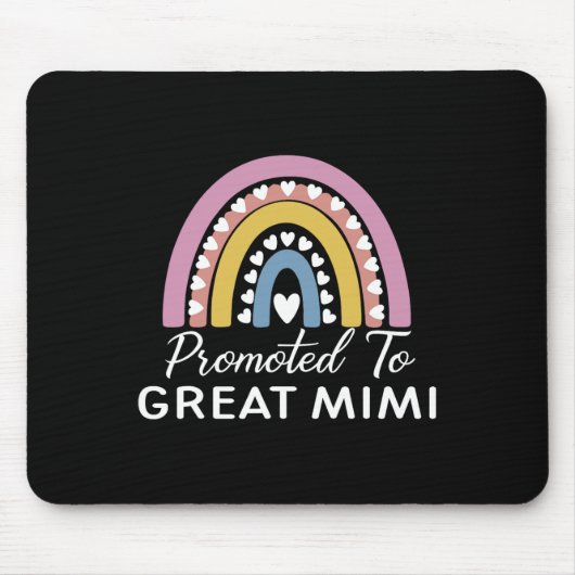 Regenbogen für Großmimi Mousepad (Vorne)