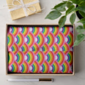 Regenbogen für immer Muster Seidenpapier (Geschenk)