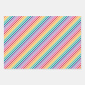 Regenbogen für Sie Geschenkpapier Set (Vorderseite)