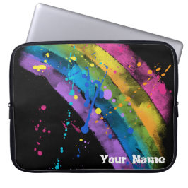 Regenbogen für Wasserfarben Laptopschutzhülle