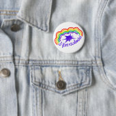 Regenbogen-Furzknopf Button (Beispiel)