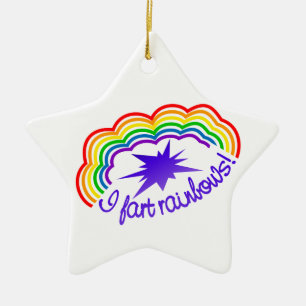 Regenbogen-Furzverzierung, fertigen besonders an Keramik Ornament