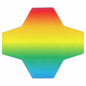 Regenbogen Fußball (Flach)