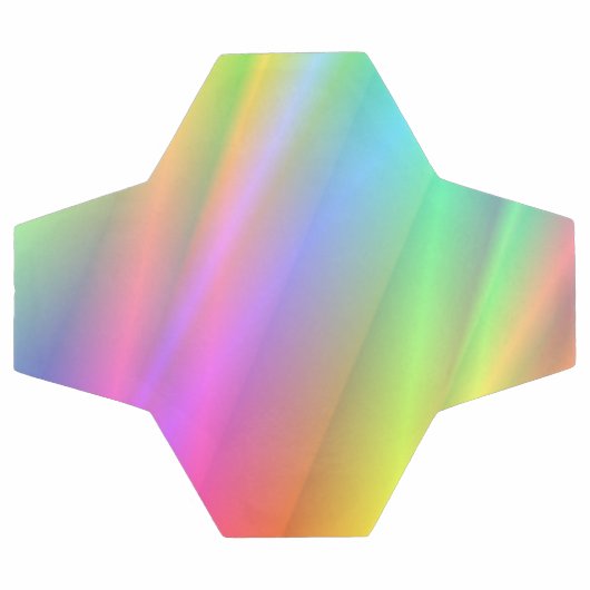 Regenbogen Fußball (Flach)