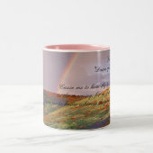 Regenbogen - GalleryPlayer, Zweifarbige Tasse (Mittel)