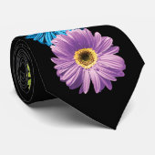 Regenbogen-Gänseblümchen Krawatte (Gerollt)