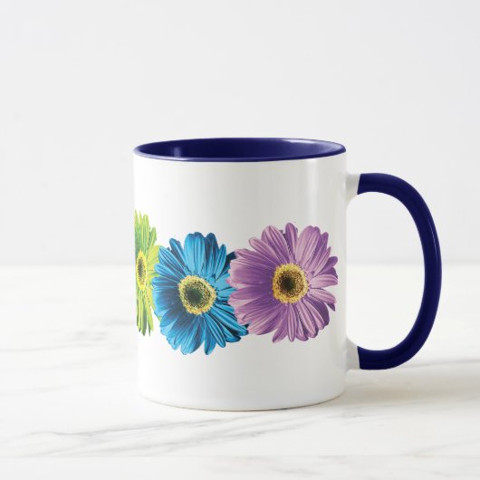 Regenbogen-Gänseblümchen Tasse (Rechts)