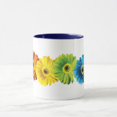 Regenbogen-Gänseblümchen Tasse (Zentrum)