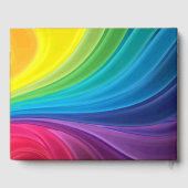 Regenbogen Gästebuch (Rückseite)