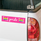 Regenbogen-Gay Pride-Bürsten-Flagge Autoaufkleber (Auf Lkw)