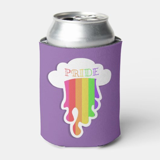 Regenbogen-Gay Pride Dosenkühler (Kanne Vorderseite)
