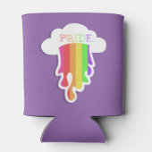 Regenbogen-Gay Pride Dosenkühler (Rückseite)