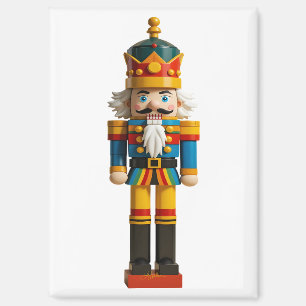 Regenbogen-Gay-Pride-Weihnachts-Nussknacker-Spielz Magnet