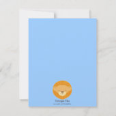 Regenbogen-Geburtstags-Party Einladungen (Rückseite)