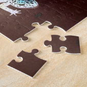 Regenbogen-Gecko Puzzle (Seite)