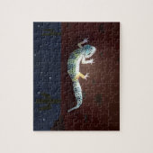 Regenbogen-Gecko Puzzle (Vertikal)