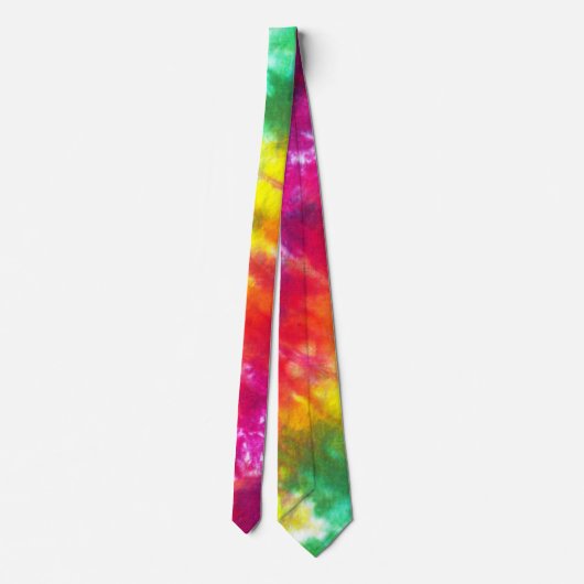 Regenbogen-gefärbte Krawatte (Rückseite)