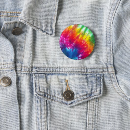 Regenbogen-gefärbte Krawatte Button (Beispiel)