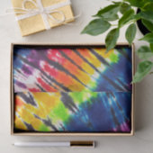 Regenbogen-gefärbte Krawatte Seidenpapier (Geschenk)