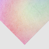 Regenbogen-Gefärbte Krawatte Seidenpapier (Ausschnitt)