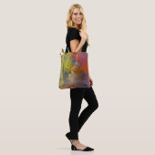 Regenbogen-gefärbtes versteinertes Holz Tasche (Am Model)
