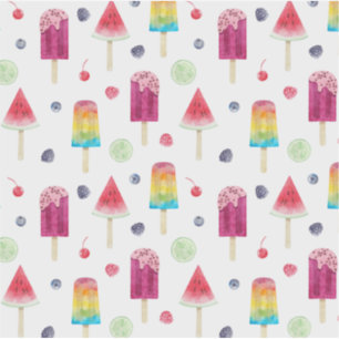 Regenbogen gefrorenes Regenbogen-Frucht-Saft-Muste Aufkleber