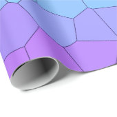Regenbogen-Geometrie-Geschenkpapier Geschenkpapier (Rolleneckpunkt)