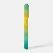 Regenbogen Geometrisches Abstrakte Farbverlauf Des iPhone Hülle (Rechte Seite)