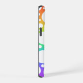 Regenbogen gepunktete iPhone-Hülle iPhone 15 Hülle (Rechte Seite)