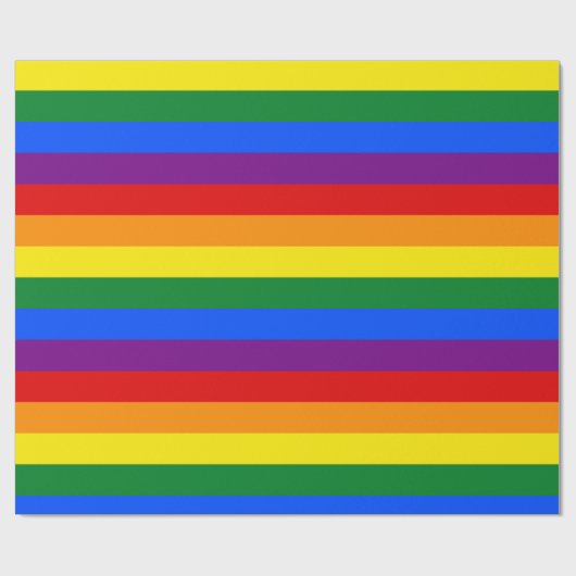 Regenbogen-Geschenk-Packpapier Geschenkpapier (Flach)