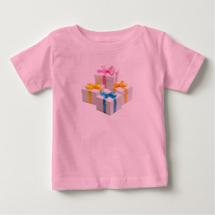 Regenbogen-Geschenkboxen Geburtstag Baby T-shirt