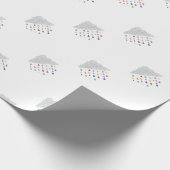 Regenbogen Geschenkpapier (Ecke)