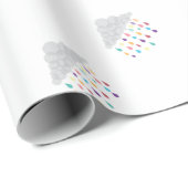 Regenbogen Geschenkpapier (Rolleneckpunkt)