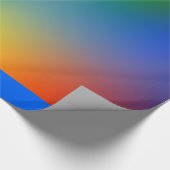 Regenbogen Geschenkpapier (Ecke)