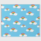 Regenbogen Geschenkpapier (Flach)