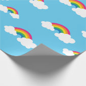 Regenbogen Geschenkpapier (Ecke)