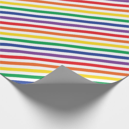 Regenbogen Geschenkpapier (Ecke)