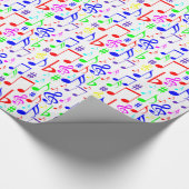 Regenbogen Geschenkpapier (Ecke)