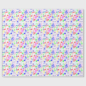 Regenbogen Geschenkpapier (Flach)