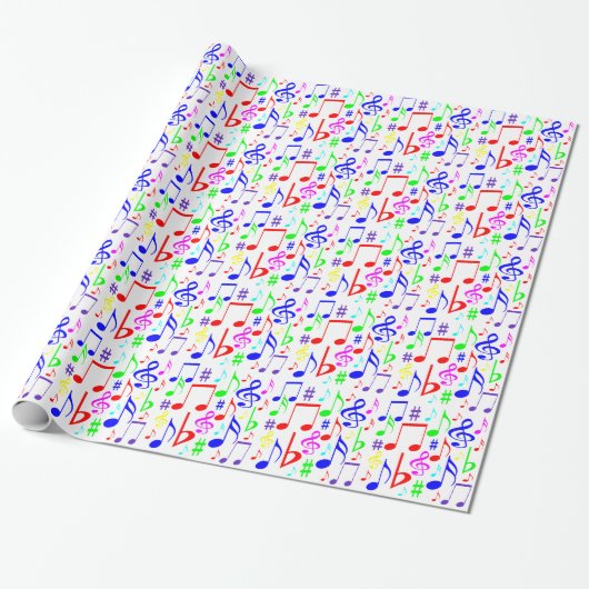 Regenbogen Geschenkpapier (Ungerollt)