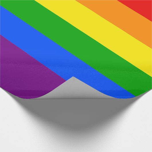 "REGENBOGEN " GESCHENKPAPIER (Ecke)