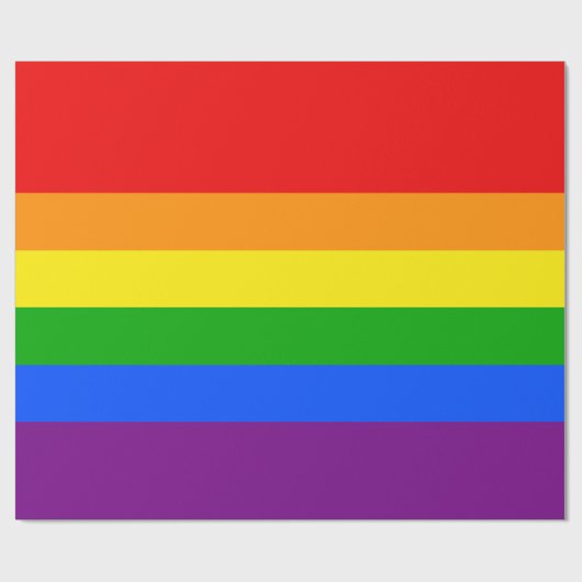 "REGENBOGEN " GESCHENKPAPIER (Flach)