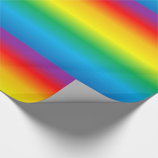 Regenbogen Geschenkpapier (Ecke)
