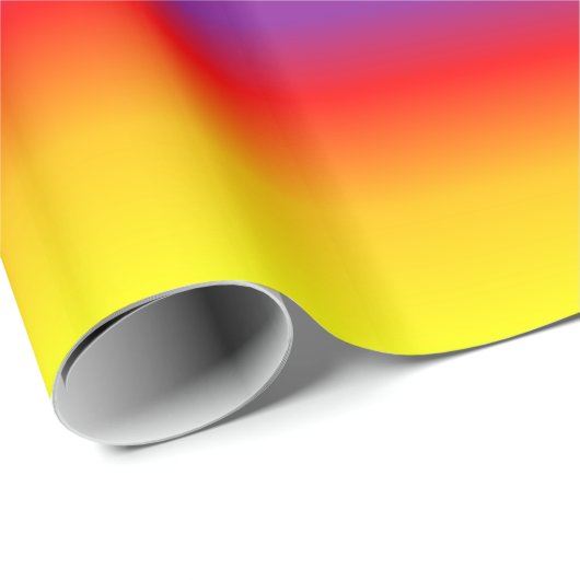 Regenbogen Geschenkpapier (Rolleneckpunkt)